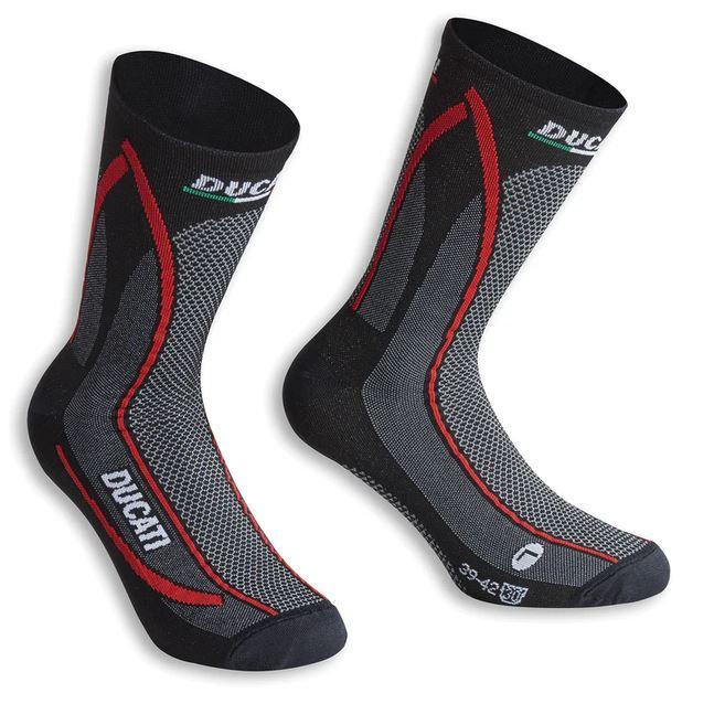 35-38 TECH SOCKS COOL DOWN BLACK